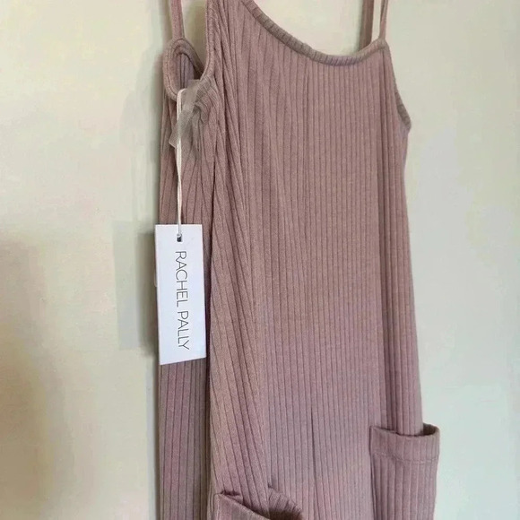 NWT Rachel Pally Rib Karsten Jumpsuit Color Makeup Size Small - Picture 3 of 9